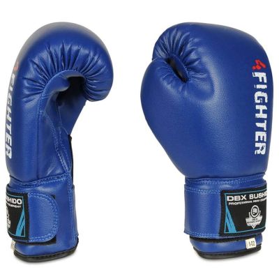 5. 6oz Boxhandschuhe für Kinder - 4Fighter Blau