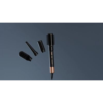 4. Rowenta Air Shape UB9820E0 Heißluftbürste mit Luftstromfunktion, Schwarz/Kupfer
