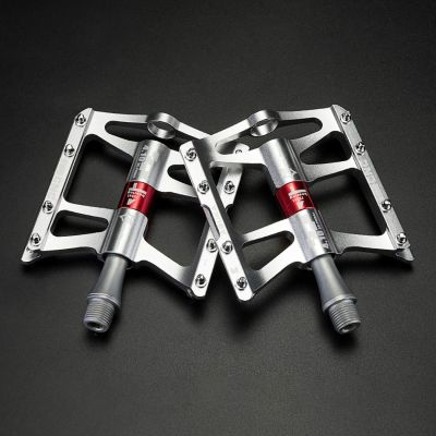 7. Rockbros JT410 4.10 4-Kugellager-Fahrradpedale - Silber