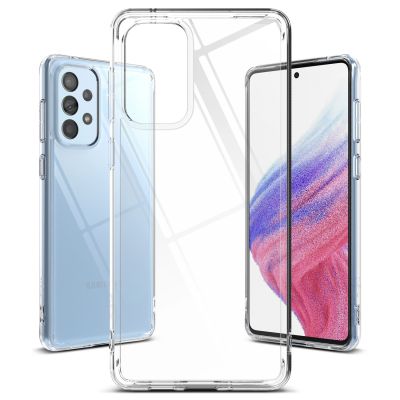2. Ringke Fusion TPU Hülle mit Rahmen für Samsung Galaxy A73 transparent