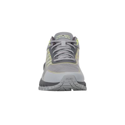 3. K-Swiss TUBES SPORT ULTRA ULTIMATE GRAY/ASPHALT/SLIME GREEN-M (08913-062-M)