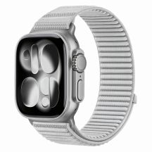 Tech-Protect NylonLoop Armband für Apple Watch 44 / 45 / 46 / 49 mm – Grau