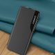 11. Eco Leather View Hülle für Samsung Galaxy A24 4G mit Klappständer blau