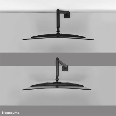 16. Neomounts DS70PLUS-450BL1 Monitorhalterung/Ständer 124,5 cm (49") Schreibtisch Schwarz