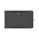 15. Lanberg 19" 6U 600x600 schwarzer Wandschrank mit perforierten Türen (flach verpackt)