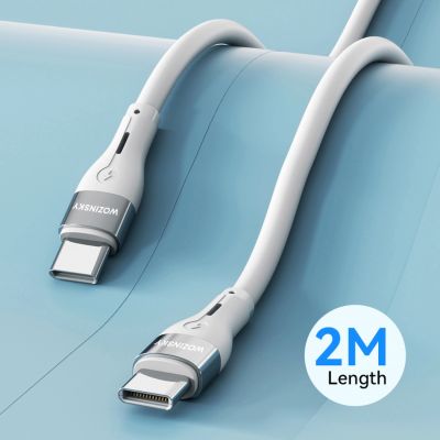 7. Wozinsky WSTCC2 USB-C / USB-C PD 65W Kabel 2 m - Weiß