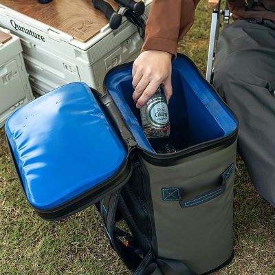 5. Rockbros Thermo-Rucksack mit Isolierung 20l - Grün