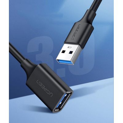11. Ugreen Kabel Verlängerungsadapter USB 3.0 (weiblich) - USB 3.0 (männlich) 3 m schwarz (US129 30127)