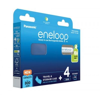 PANASONIC ENELOOP AAA 800mAh 4 Stück + Box