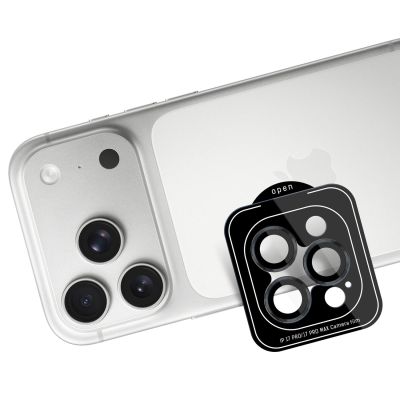 5. 3MK Lens Protection Pro Schwarzes gehärtetes Glas für iPhone 18 Pro / 18 Pro Max