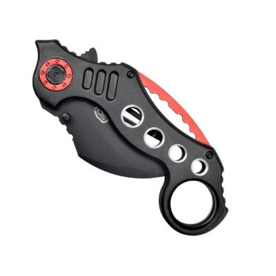 2. SCK Steel Claw Messer Karambit K29 Schwarz und Rot
