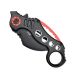 2. SCK Steel Claw Messer Karambit K29 Schwarz und Rot