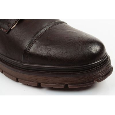 6. Wrangler Herrenschuhe Gillen Fur braune gefütterte Stiefeletten modisch