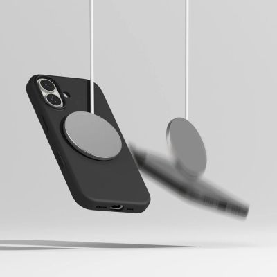 8. Ringke Silikon-Magnethülle mit MagSafe-Funktion für iPhone 17 – Schwarz