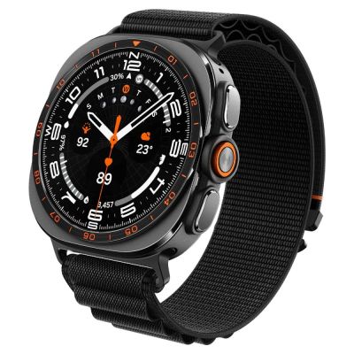 2. Spigen WBF1 Armband für Samsung Galaxy Watch Ultra 47 mm – Schwarz