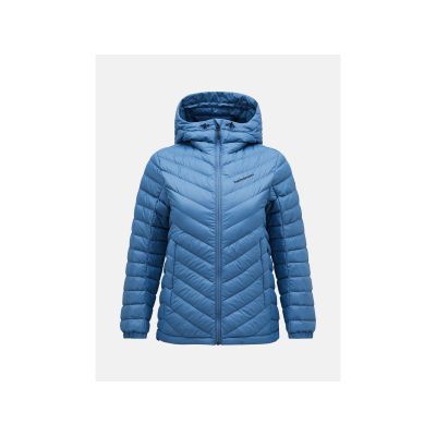 Peak Performance W Frost Daunenjacke mit Kapuze Blau
