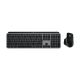 Logitech Master MX Keys S Combo für Mac (Tastatur und Maus inklusive), Heim-/Büro-Kombination, kabellos (RF) + Bluetooth, QWERTZ-Tastatur (American International), Aluminium, Schwarz