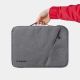 5. Wozinsky WTNP-14G Laptoptasche (13-14 Zoll) mit ausziehbarem Griff – Grau