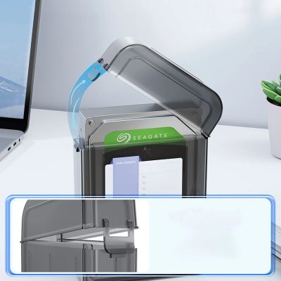 6. Orico PPH-25 Schutzhülle 2,5" Diskbox - halbtransparent, grau