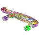 2. PLASTIK-SKATEBOARD 22 ZOLL ENERO GRAFFITI LED 1030852