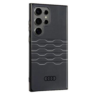 2. Audi IML Geometrisches Muster Case S24 Ultra S928 schwarz/schwarz Hardcase AU-IMLS24U-A6/D3-BK