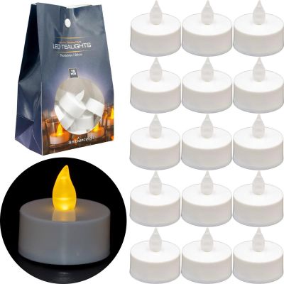 15. Set mit 15 LED-Teelichtern