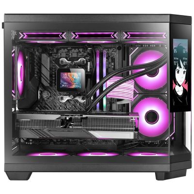2. TACENS MARS MC-3TCORELCDM 7,2" IPS LCD mATX-Gehäuse