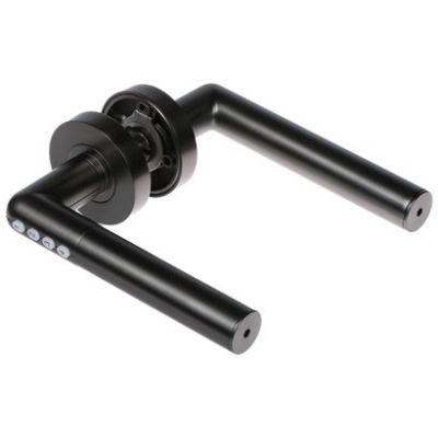 ORNO IP20 schwarzes PIN- und Bluetooth-Codeschloss