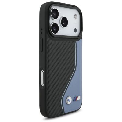 4. BMW M Carbon Logo MagSafe Case für iPhone 17 Pro – Blau