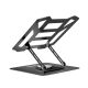 3. Wozinsky WDCX-X19-AB HardStand 360° drehbarer Laptop- und Tablet-Ständer – Schwarz