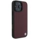 4. BMW MagSafe Hülle mit Leder-Diamant-Metalllogo für iPhone 16 Pro Max – Rot