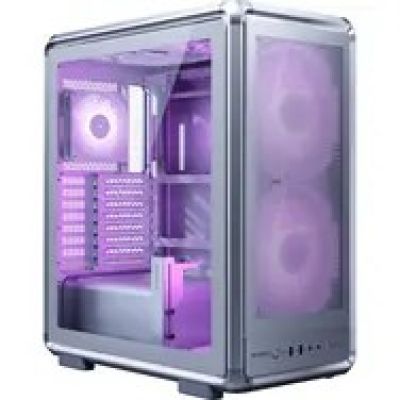 3. Cooler Master MasterFrame 500 Mesh Midi-Tower Schwarz, Transparent