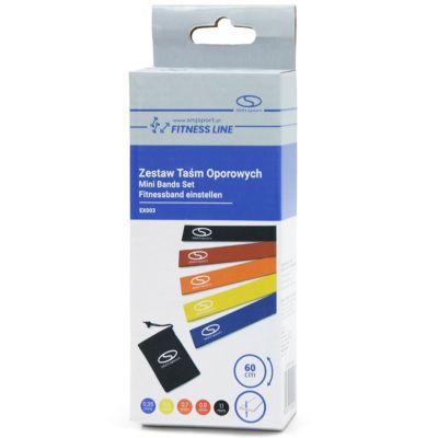 5. SMJ EX003 Widerstandsband-Set 5-tlg.