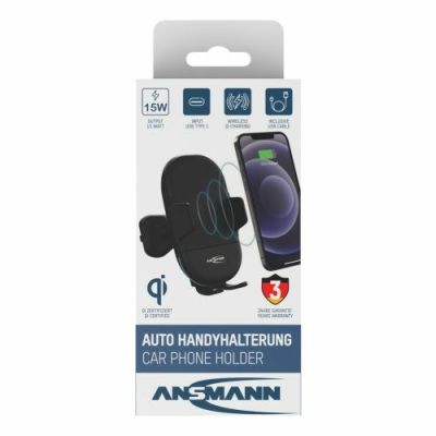 18. Ansmann 1000-0033 Aktive Handyhalterung/Smartphone-Halterung Schwarz