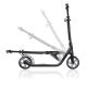 16. Globber ONE NL 205 City-Scooter / Schwarz-Anthrazit 477-100
