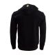 3. EA7 Emporio Armani Futer Regular Fit Kapuzenpullover Schwarz - 8NPM32PJVRZ