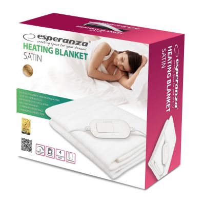 6. ESPERANZA Elektrische Heizdecke Satinweiß EHB002
