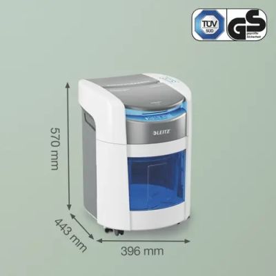 4. Leitz IQ Optimax AutoFeed 150 Aktenvernichter, P5, 150 Blatt, 15 l Behälter