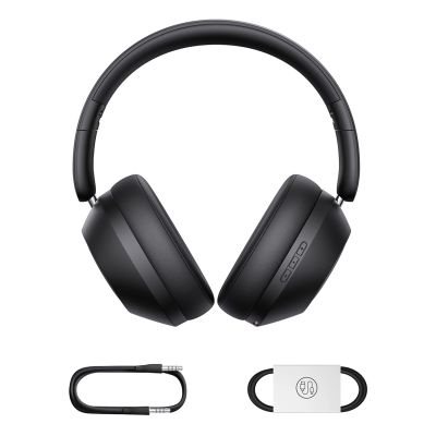 6. Baseus Bass 30 Max On-Ear-Bluetooth 5.3-Funkkopfhörer – Schwarz