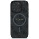 3. Guess 4G Ring Classic Logo MagSafe-Hülle für iPhone 16 Pro Max – Schwarz