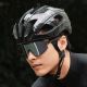 3. Rockbros LK-66 Leichter Fahrradhelm 58-62 cm - Schwarz
