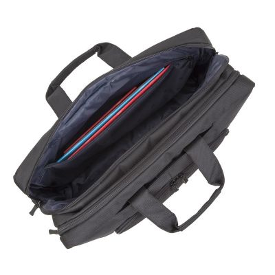 19. RIVACASE LAPTOP-TASCHE 17,3" TEGEL, SCHWARZ, WASSERABWEISENDES MATERIAL, FÄCHER FÜR TABLET 10,1", SMARTPHONE, DOKUMENTE UND ZUBEHÖR