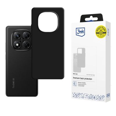 3mk Matt Case Pro für Xiaomi Redmi Note 14 PRO 5G/POCO X7 5G - Mattschwarz