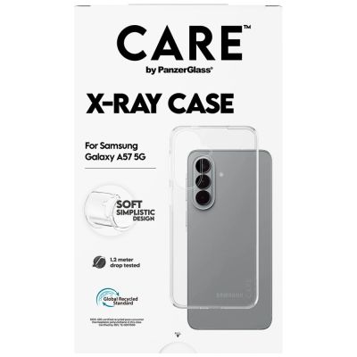 3. CARE by PanzerGlass Fashion X-Ray Hülle für Samsung Galaxy A57 - Transparent
