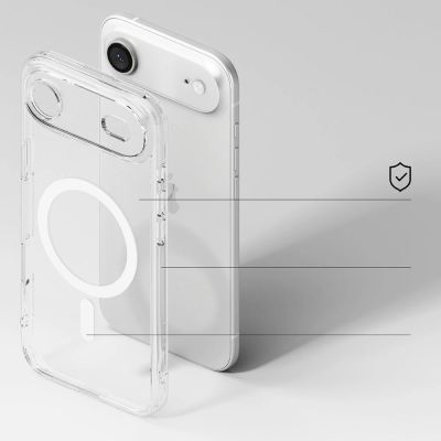 4. Ringke Fusion Magnetic MagSafe Case für iPhone 17 Air - Transparent