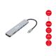 5. Equip 133494 Dockingstation, kabelgebunden, USB 3.2 Gen 1 (3.1 Gen 1), Typ-C, Silber