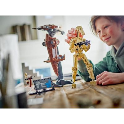 10. LEGO 75428 Star Wars - Kampfdroide mit STAP-Plattform