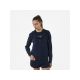 8. Rossignol W LOGO SWEAT FZ HOOD FL marineblau