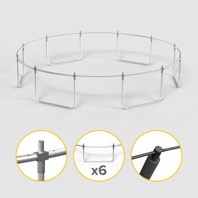 2. REBEL ACTIVE TRAMPOLINE PRO 14FT/427CM, NETZ, LEITER RBA-8004