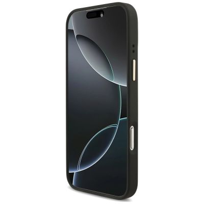 5. Guess 4G Big 4G Classic Logo Big Strap Metal Buttons Hülle für iPhone 18 Pro Max / 17 Pro Max – schwarz